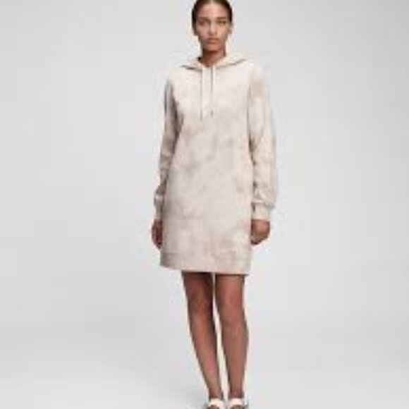 Gap Hoodie Sweatshirt Dress – Size Large - 0110 - Picture 1 of 8